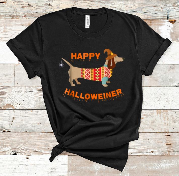Funny Halloween Wiener Dachshund shirt