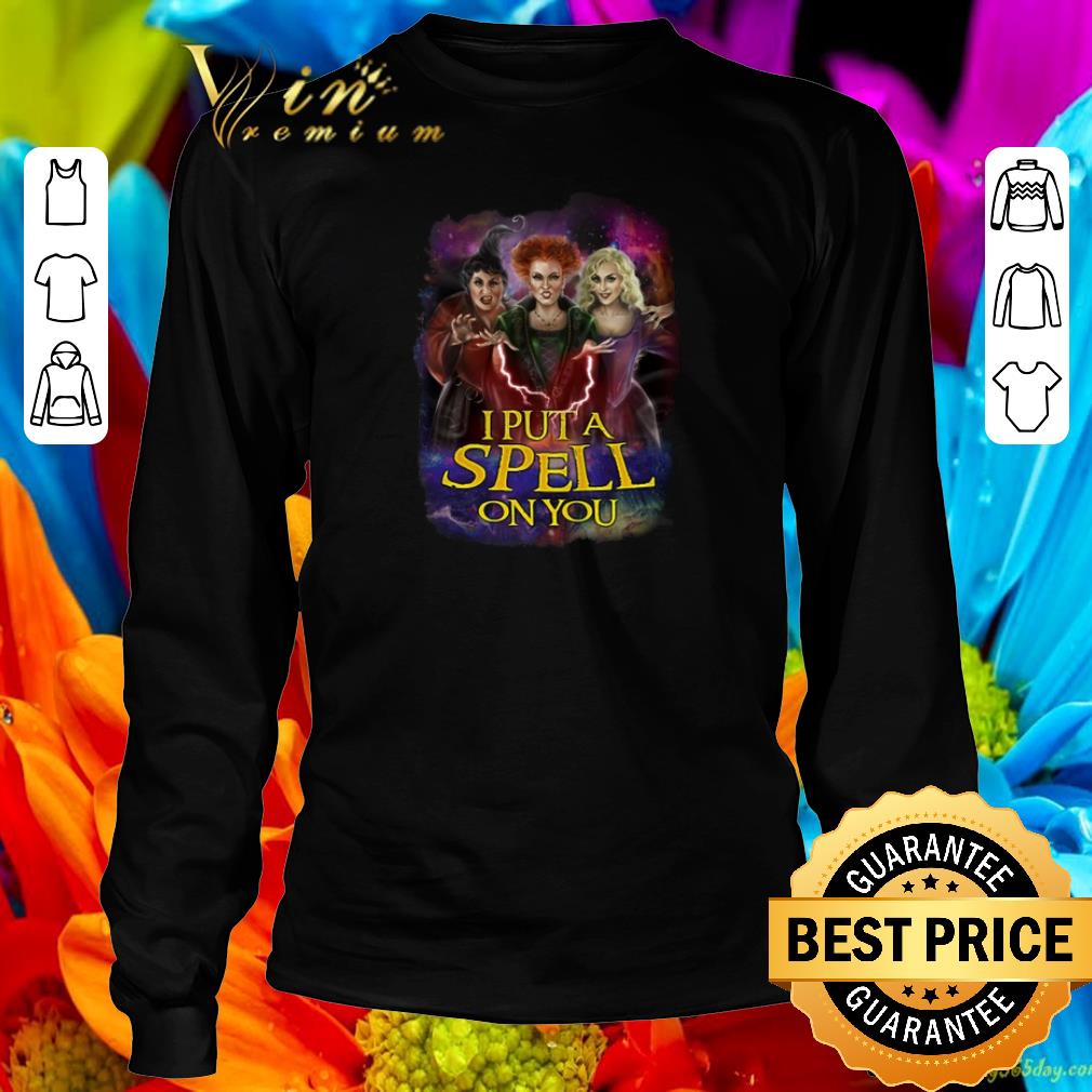 Funny I put a spell on you Hocus Pocus shirt