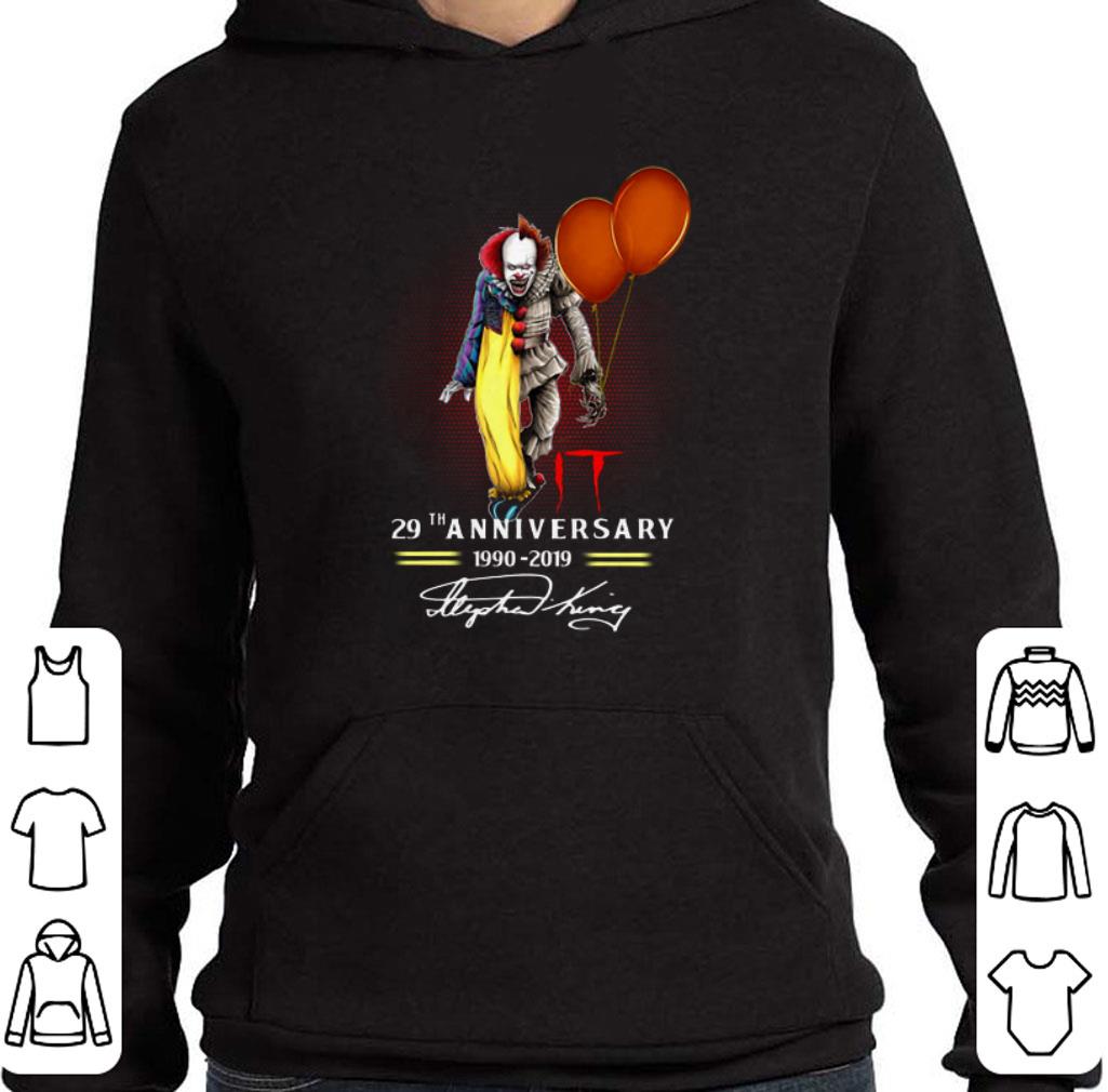 Funny Pennywise IT 29th Anniversary 1990-2019 Signatures shirt