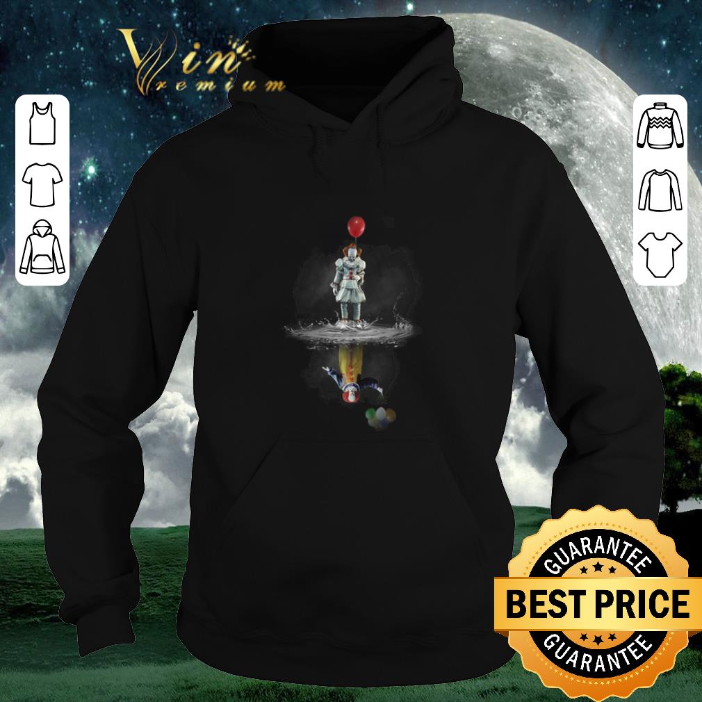 Funny Pennywise reflection Water mirror Stephen King's IT The Clown shirt sweater