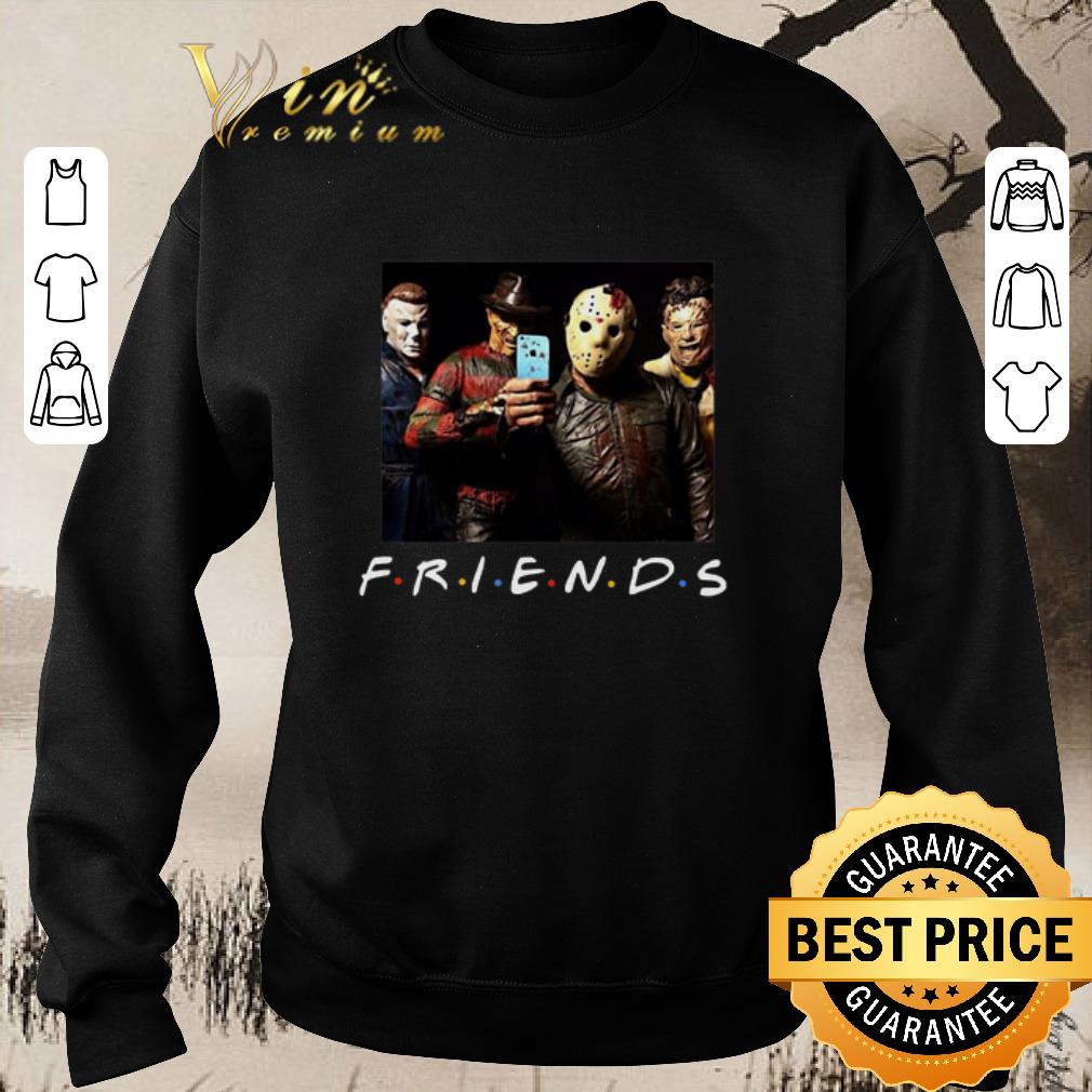 Funny Team Friends Horror film characters Selfie Scariest shirt sweater 6 Funny Team Friends Horror film characters Selfie Scariest shirt sweater