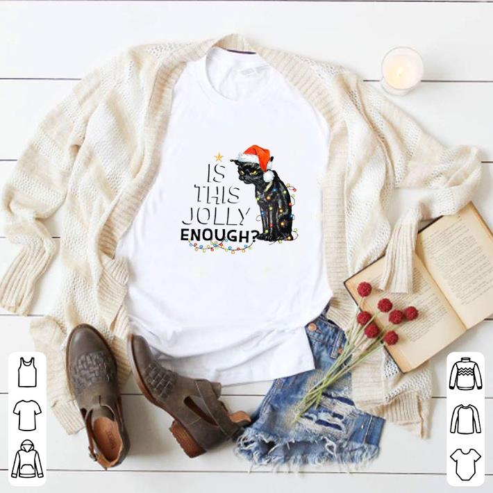 Hot Black cat is this jolly enough shirt