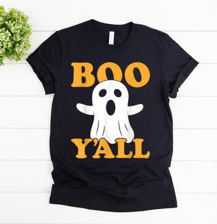 Hot Ghost Boo Y'all Halloween Costume Funny Outfit Squad shirt