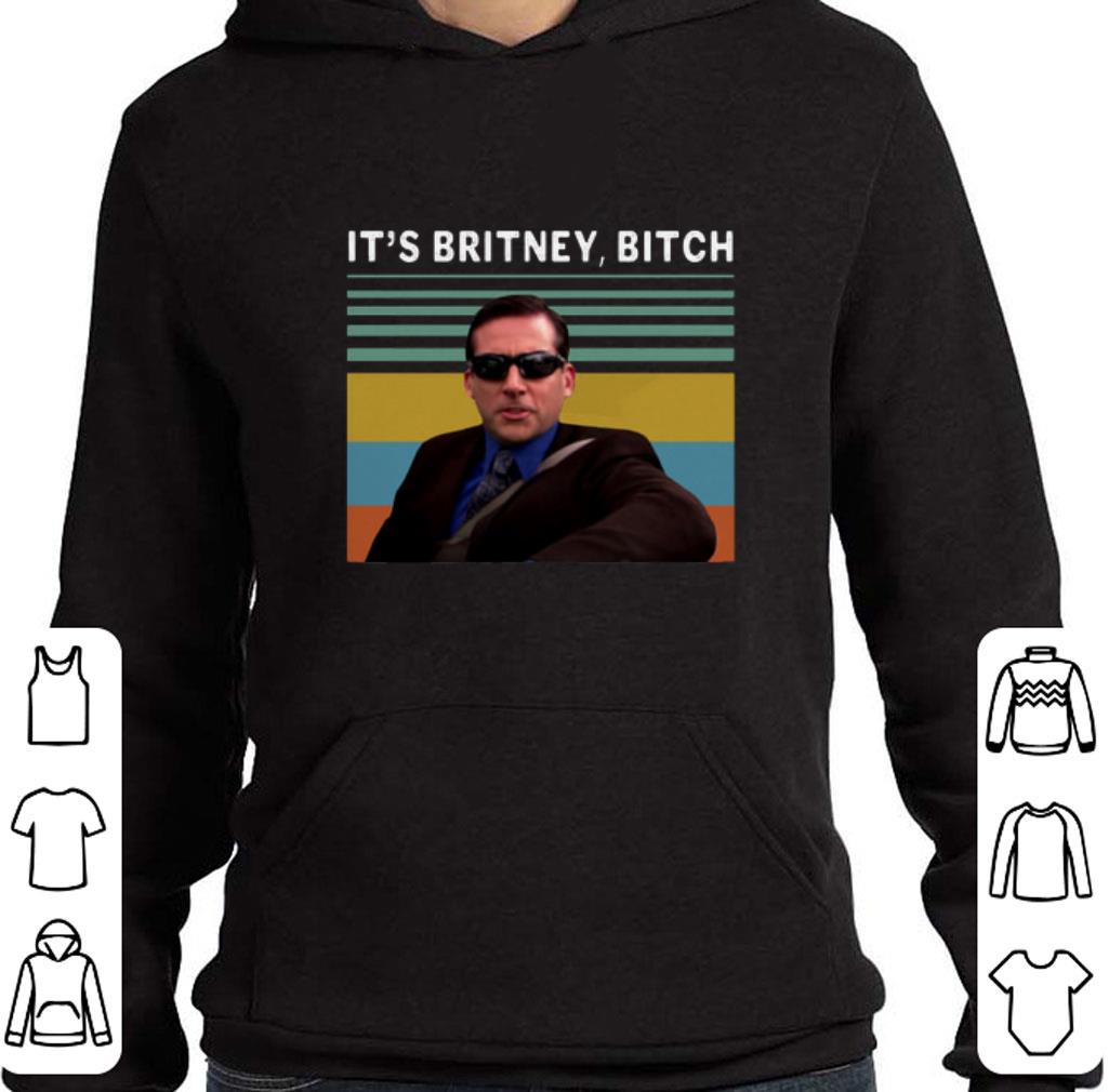 Hot Michael Scott It's britney bitch vintage shirt