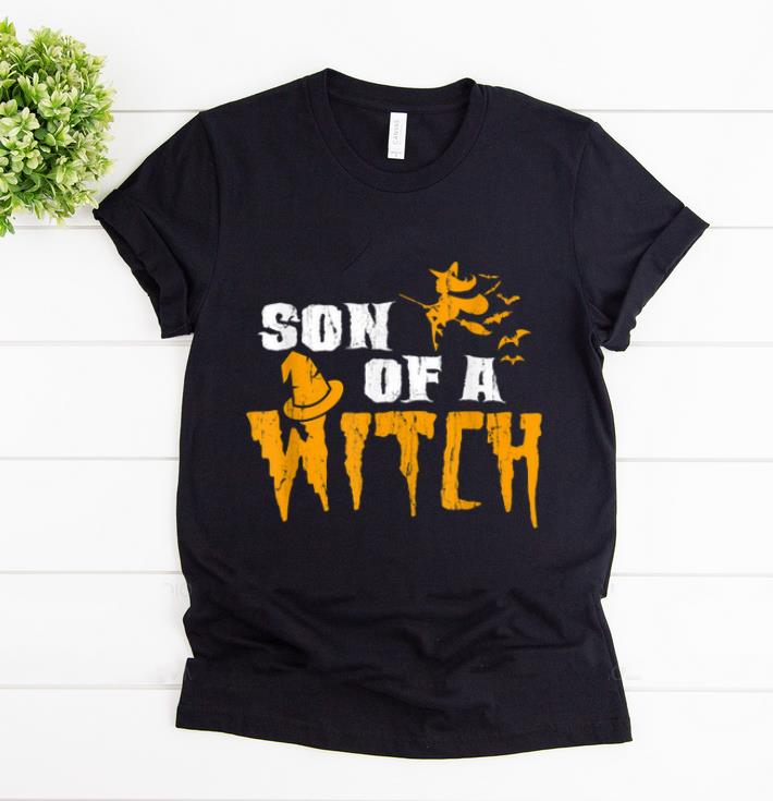 Hot Son Of A Witch Clothing Halloween Costume Men Boys Gifts shirt