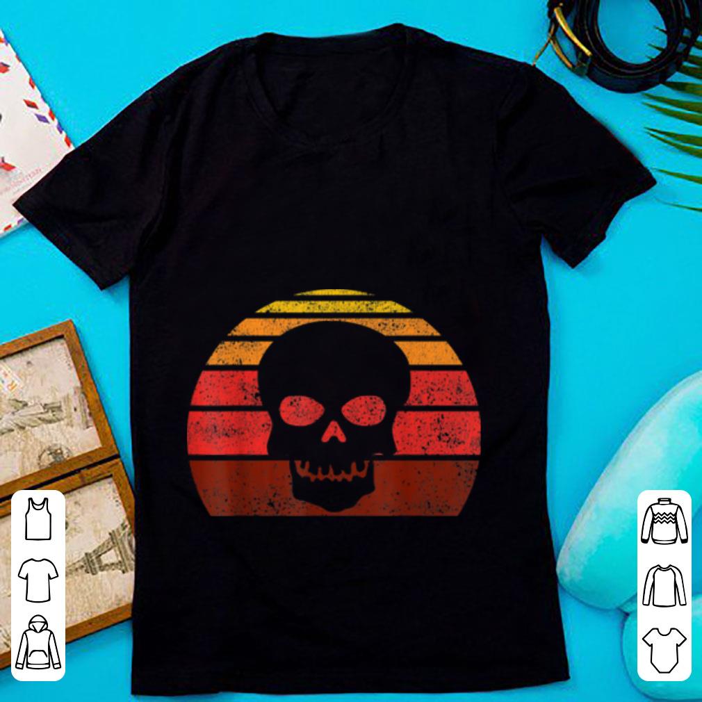 Nice Retro Vintage Skull Tattoo Art Halloween Gift Men Women shirt