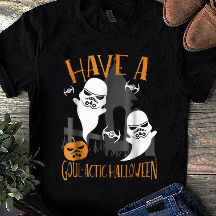 Nice Star Wars Trooper Ghosts Goulactic Halloween Graphic shirt