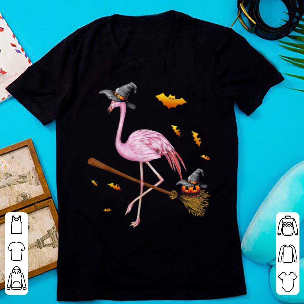 Official Flamingo Witch Easy Halloween Costume Party Gift shirt