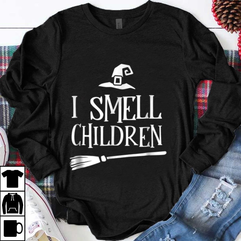 Official I Smell Children Halloween Funny Costume Witches shirt