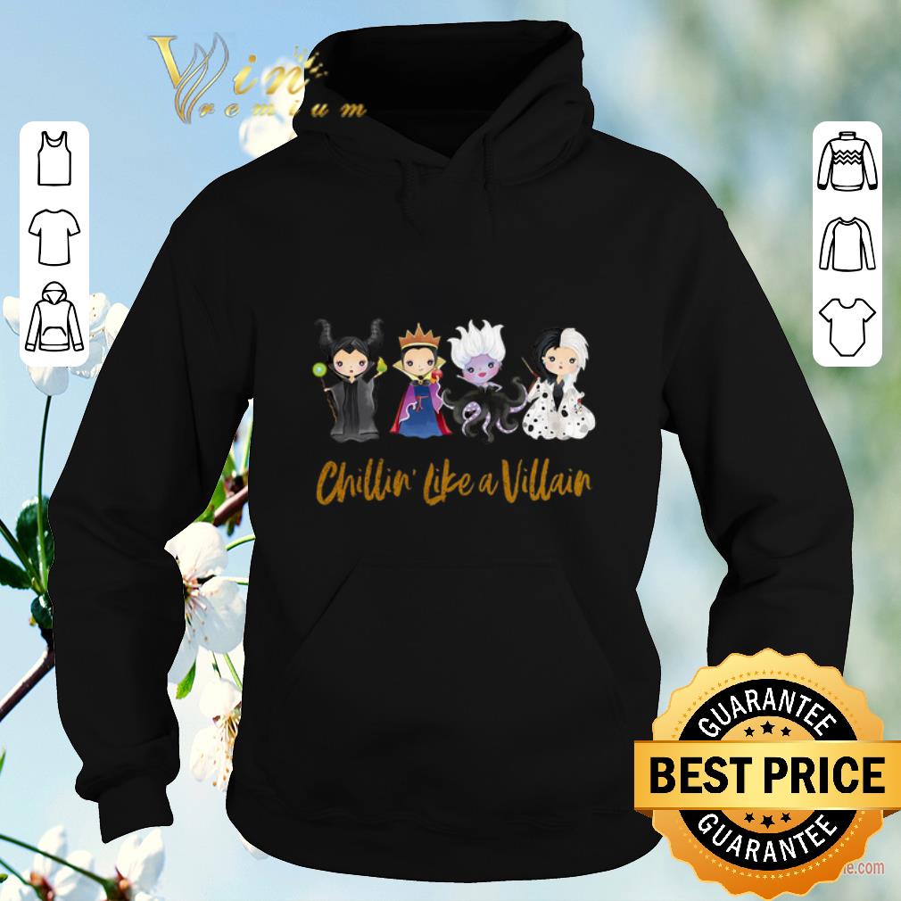 Official Maleficent Chillin' Like A Villain Disney Halloween shirt sweater
