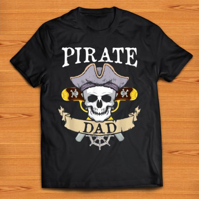 Original Pirate Dad Halloween Matching Family Costume shirt