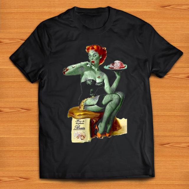 Original Zombie Pin Up Girl Halloween shirt
