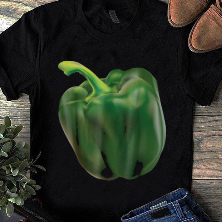 Top Green Bell Pepper Halloween Costume Veggie Salad shirt