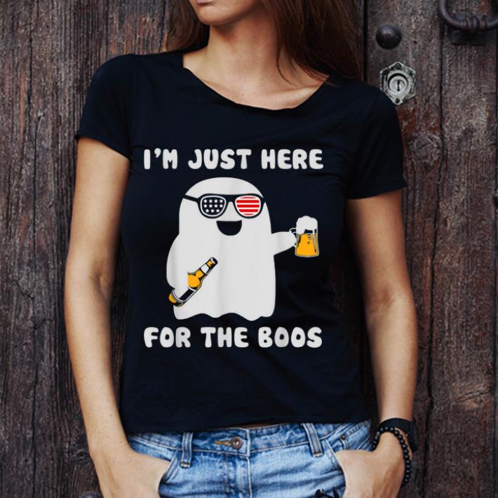 Top I'm Just Here For The Boss Halloween For Men & Women shirt