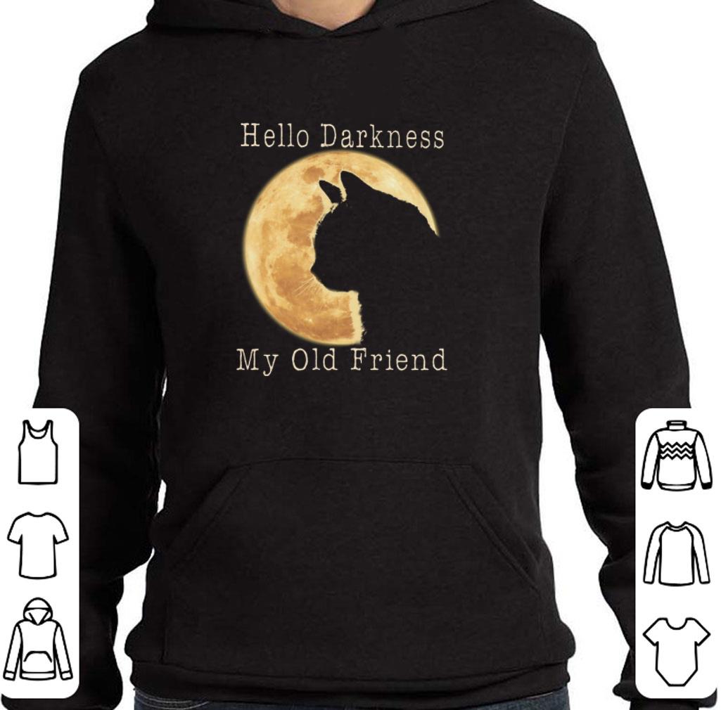 Awesome Cat moon Hello darkness my old friend shirt 6 Awesome Cat moon Hello darkness my old friend shirt