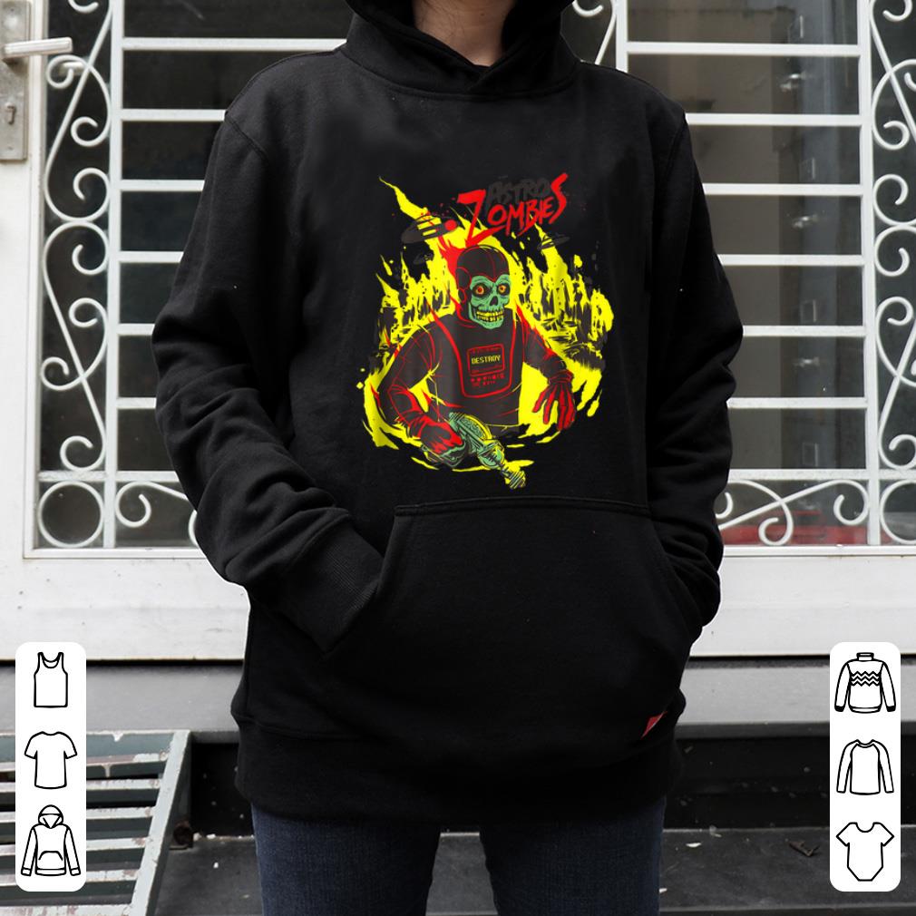 Awesome Halloween Astro Zombies Monster Sci-fi Gift Skate shirt