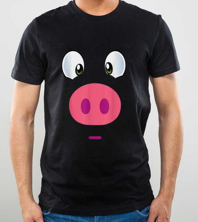 Awesome Halloween Pig Face Costume Cute Gifts For Pig Lovers shirt