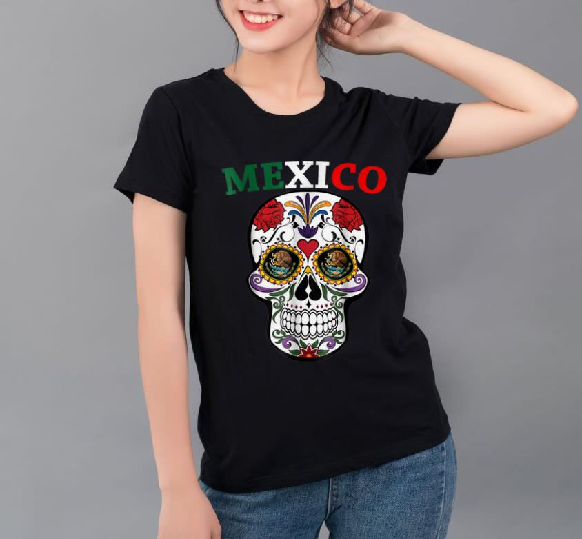 Awesome Sugar Skull Day of the Dead Halloween shirt