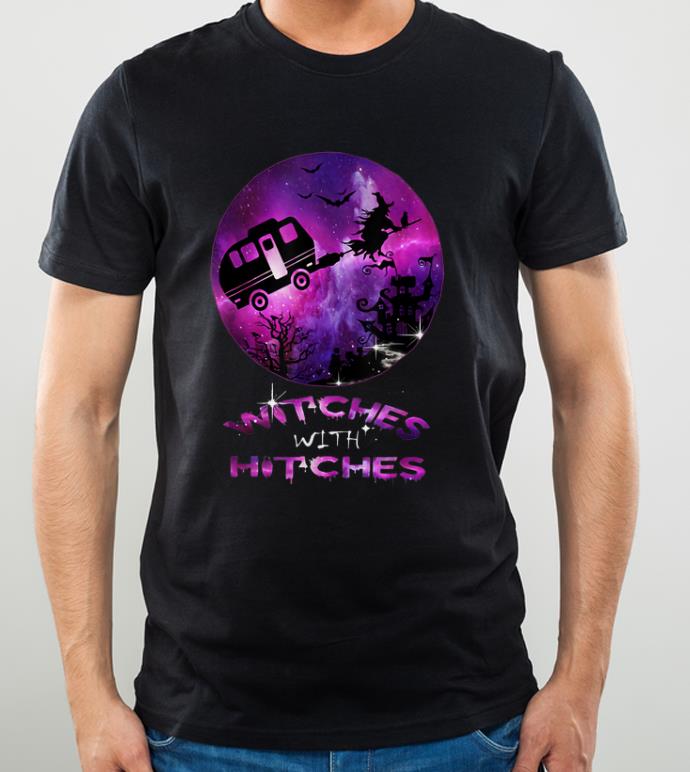 Awesome Witches With Hitches Funny Camping Halloween Gift shirt