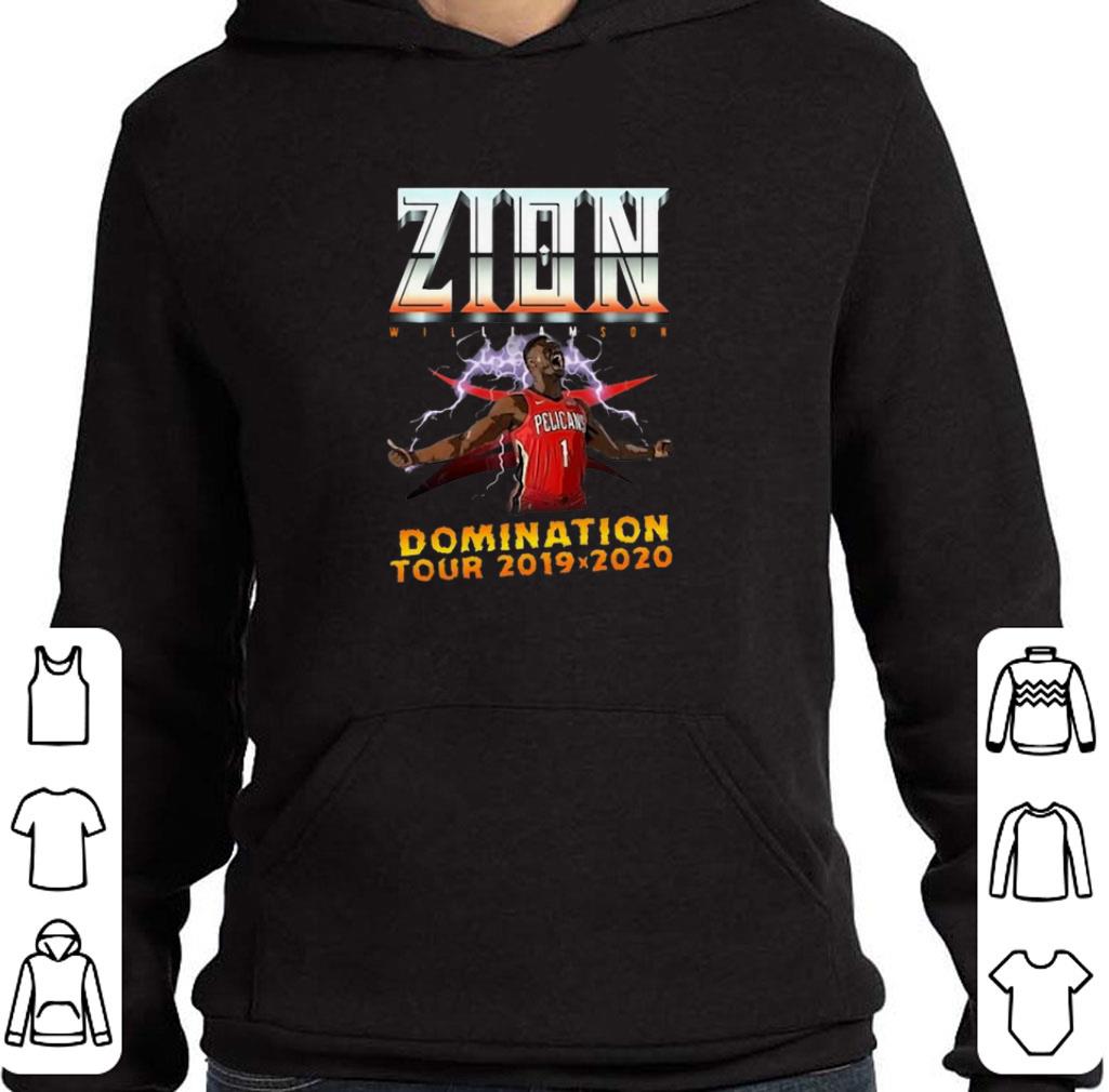 Awesome Zion Williamson Domination tour 2019 2020 shirt