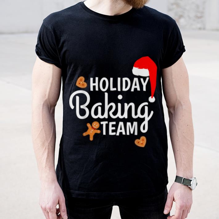 Hot Holiday Baking Team Graphic Tee Christmas gift Funny shirt