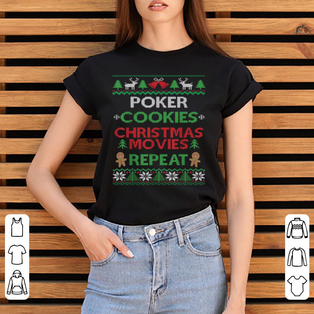 Hot Online Poker Player Gift Texas Hold Em Poker Ugly Christmas shirt