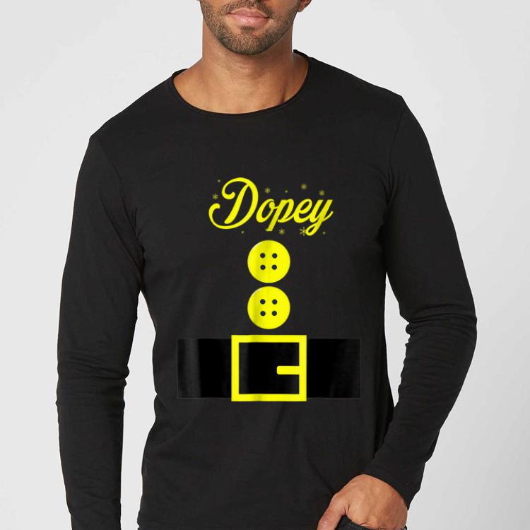 Nice Dopey dwarf halloween matching group costume gift shirt