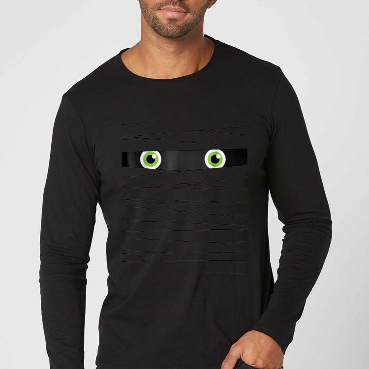 Nice Easy Halloween Costume - Mummy Wrap Face shirt