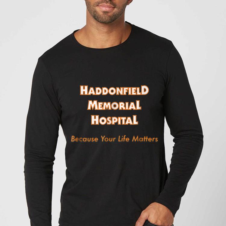 Nice Haddonfield Memorial Hospital Halloween Inspired shirt