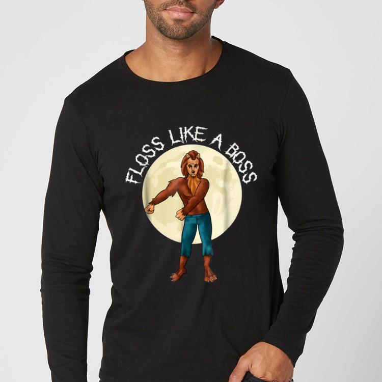 Nice Werewolf Floss Like A Boss-Halloween Werewolf shirt