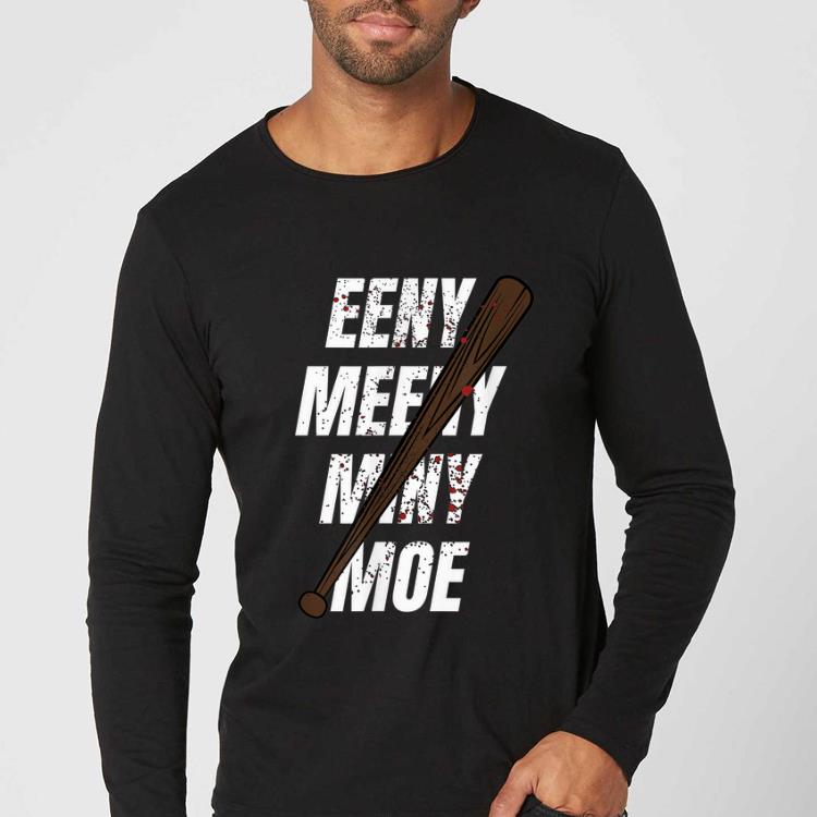 Nice Zombie Baseball Bat Hunter Eeny Meeny Halloween shirt