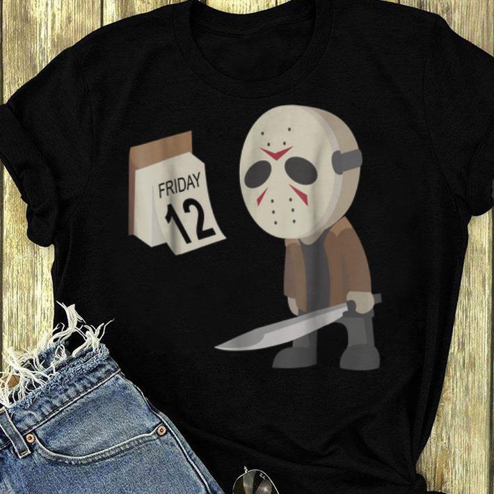 Official Friday 12th Funny Halloween Horror Graphic shirt
