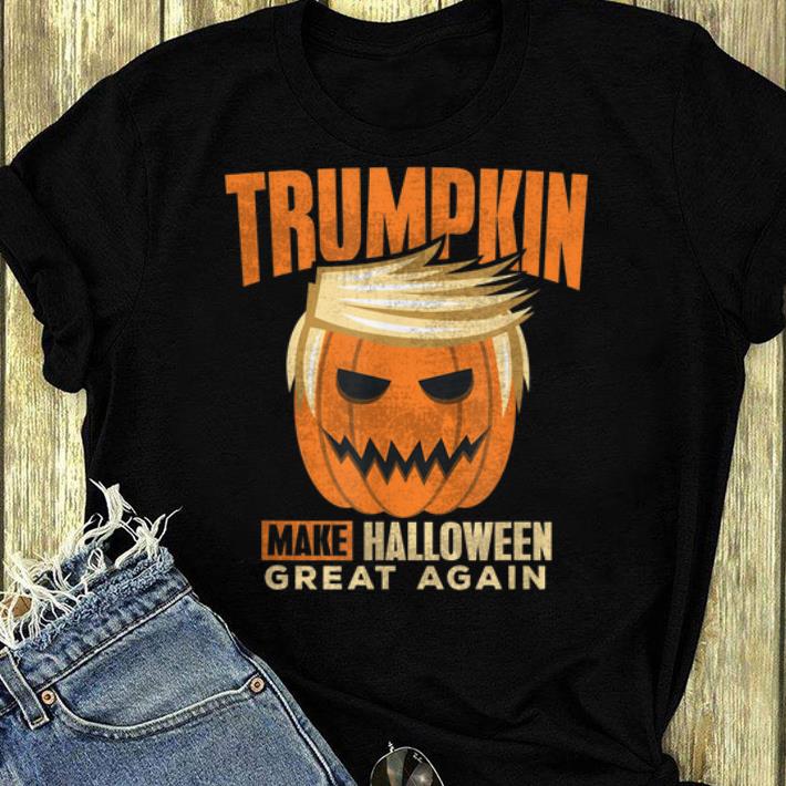 Official Halloween Trumpkin Funny Make America Great shirt