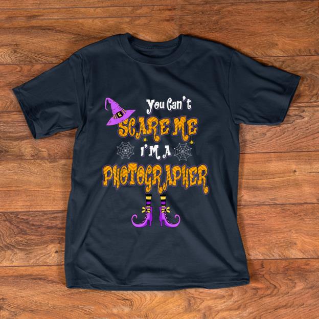 Official You Can't Scare Me I'm Photographer Halloween shirt