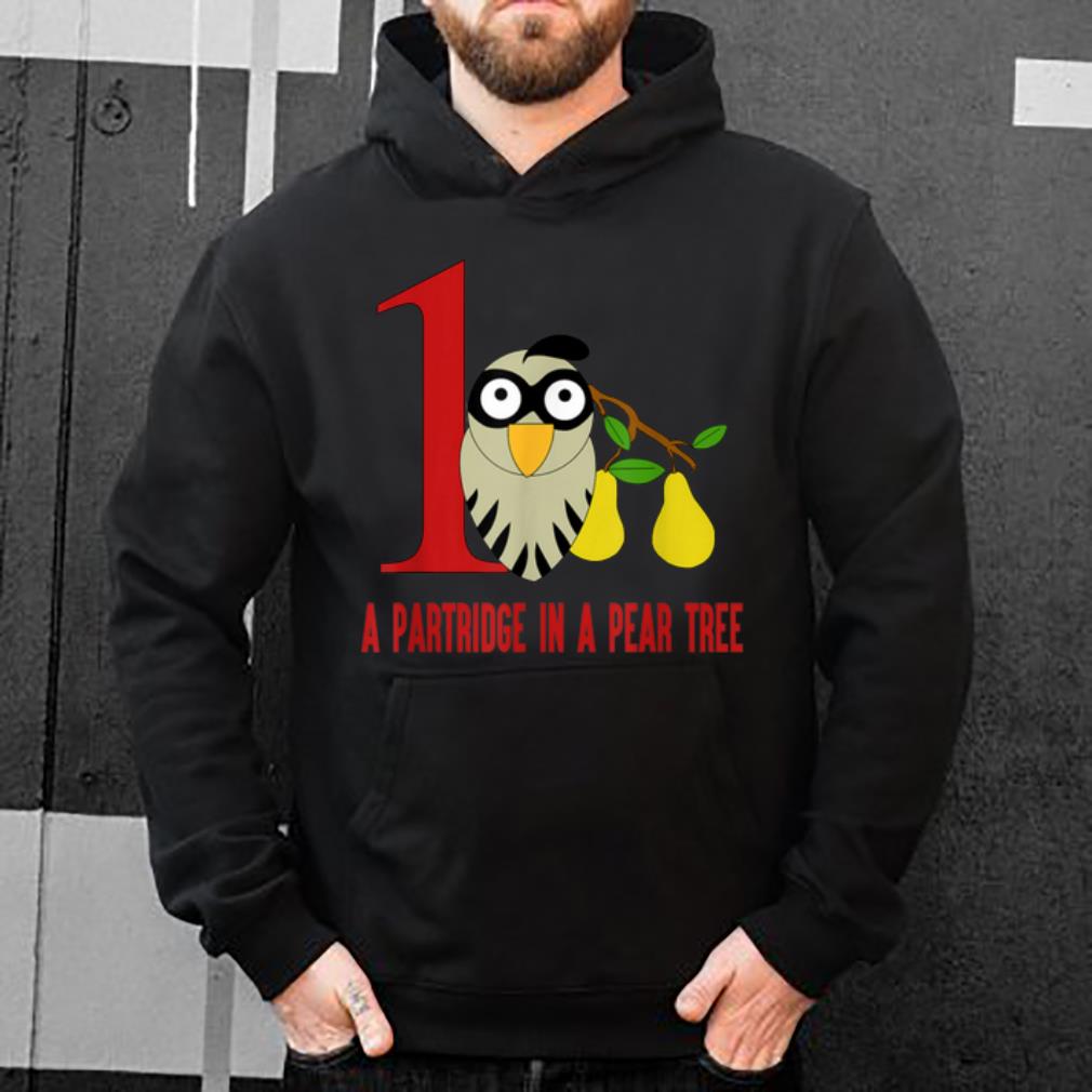 Original A Partridge in Pear Tree Song 12 Days Christmas Tee shirt