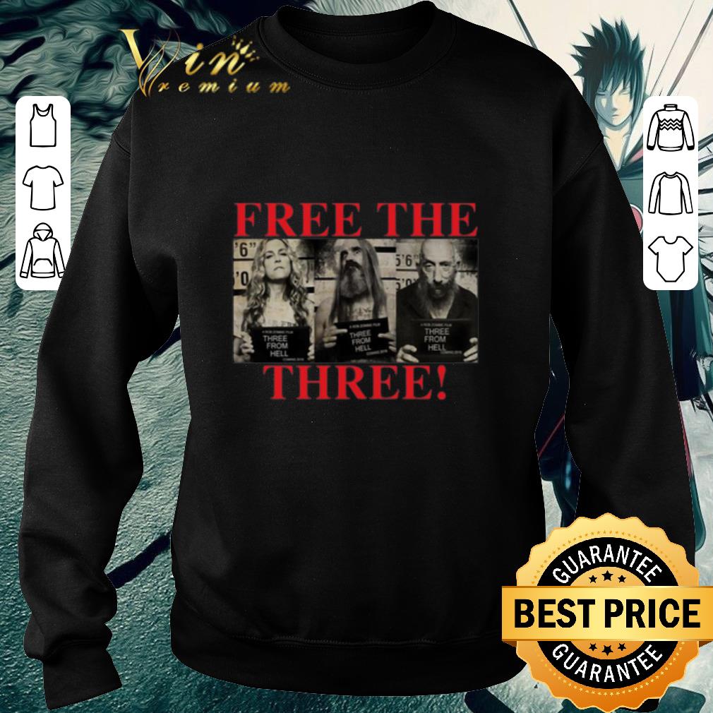 Premium 3 From Hell Free the Three Rob Zombies shirt