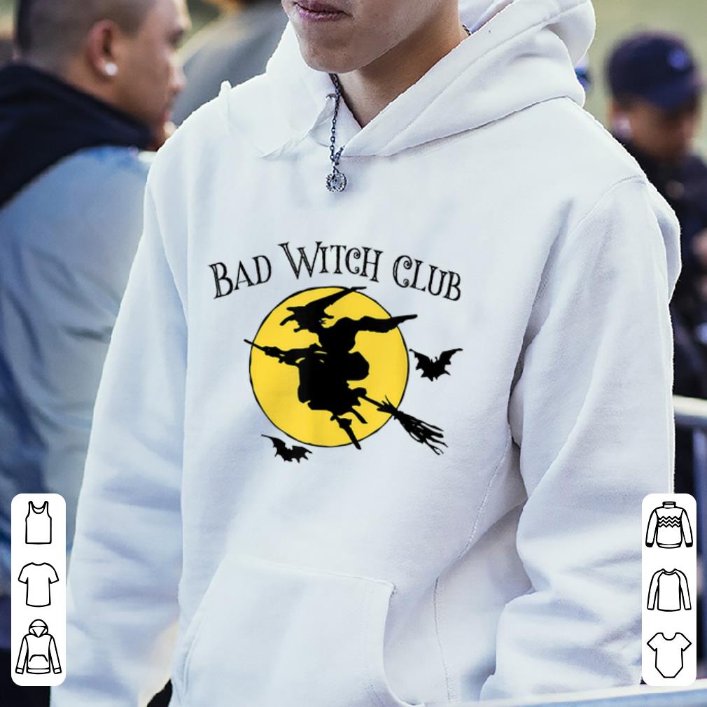 Premium Halloween BAD WITCH CLUB Women Mom Teen Tween Girls Funny shirt