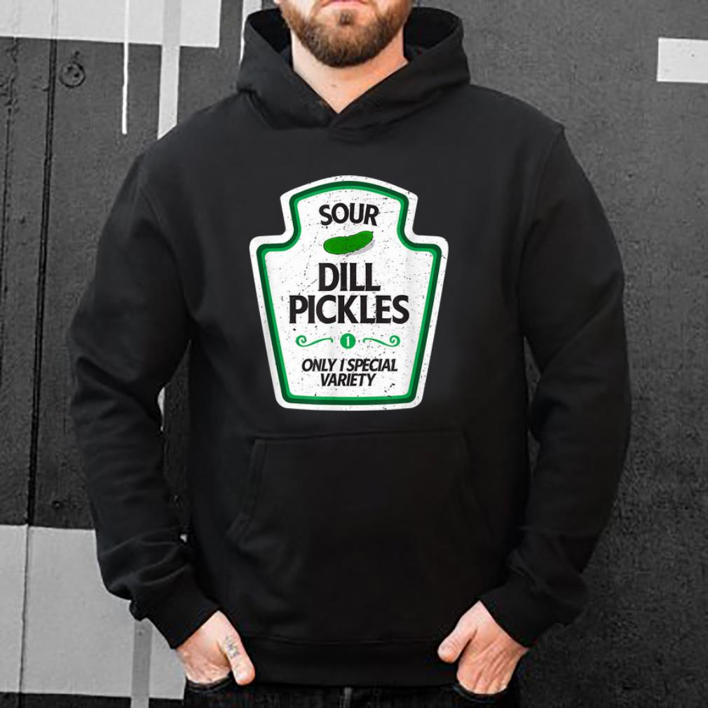 Premium Sour Dill Pickle Green Jar Funny Halloween Costume shirt