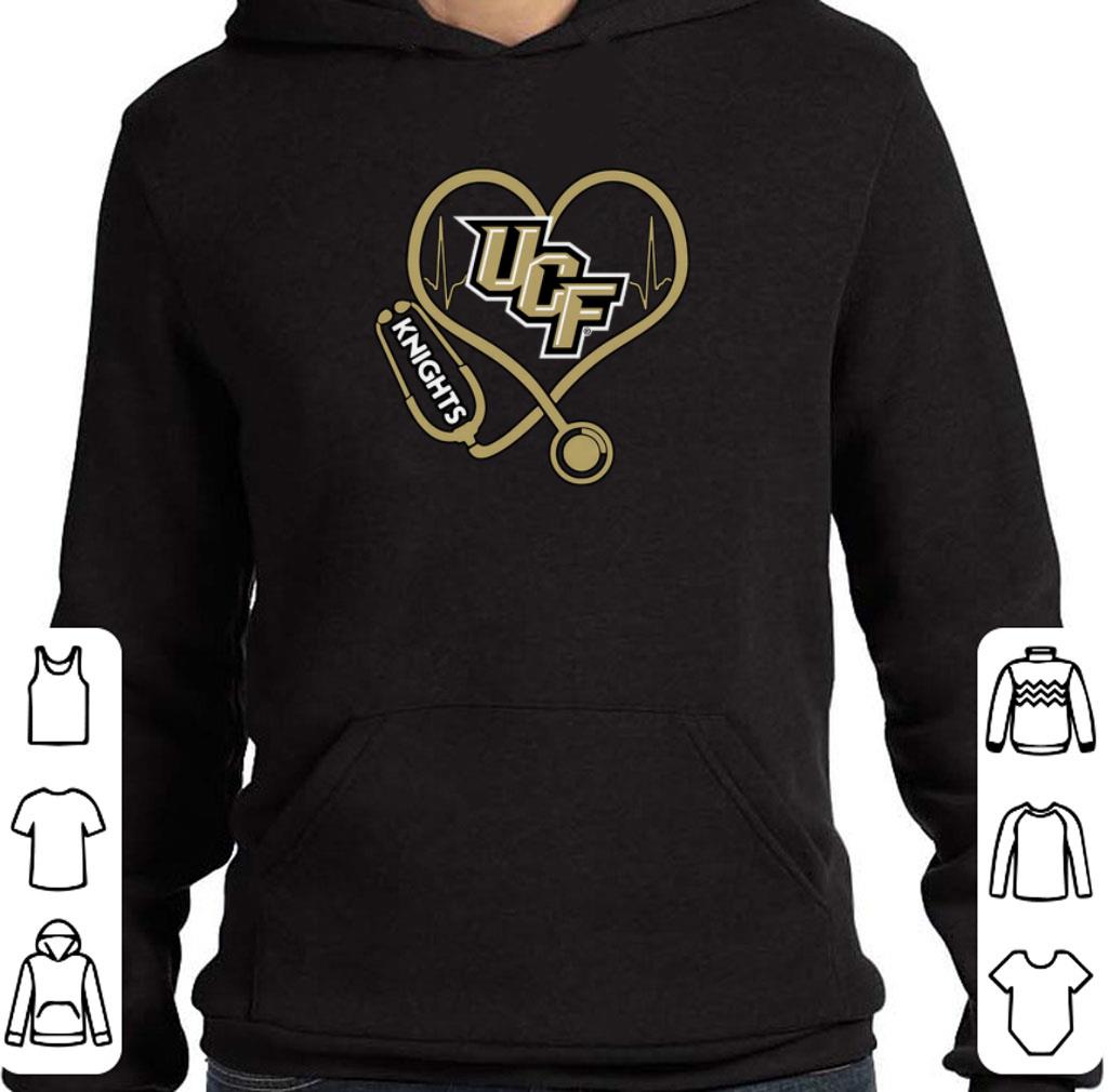 Pretty Stethoscope love UCF Knights Heartbeat shirt