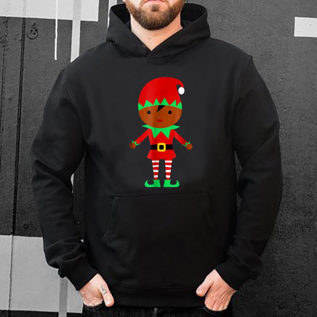 Top African American Christmas Santa Claus Elf shirt