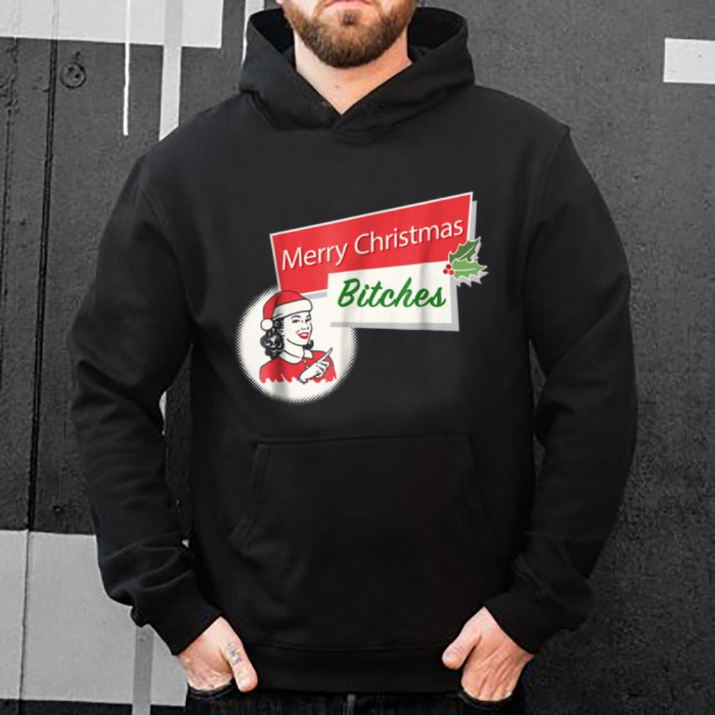 Awesome Funny Merry Christmas Bitches Inappropriate Adult shirt