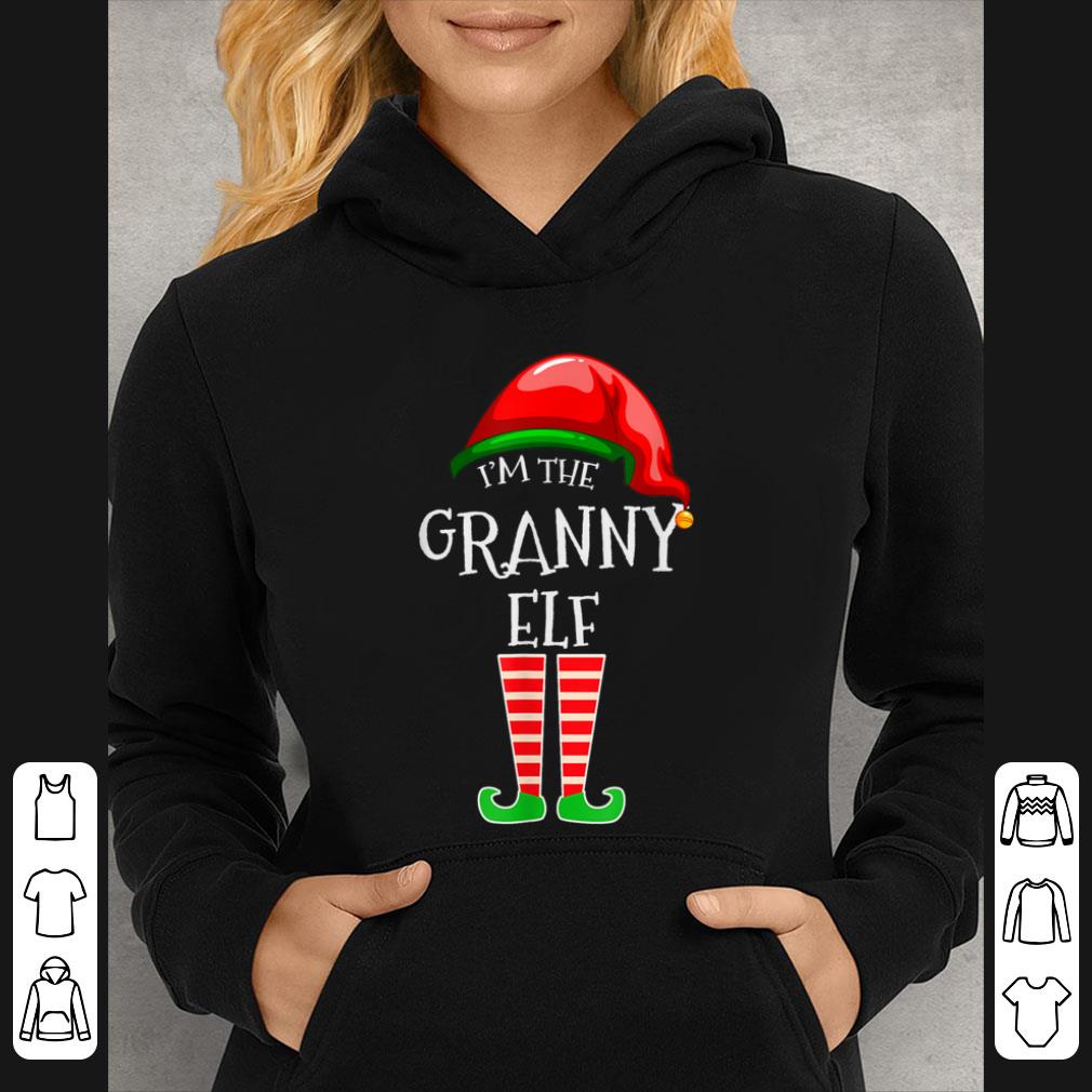 Awesome I'm The Granny Elf Family Matching Christmas Gift Group shirt