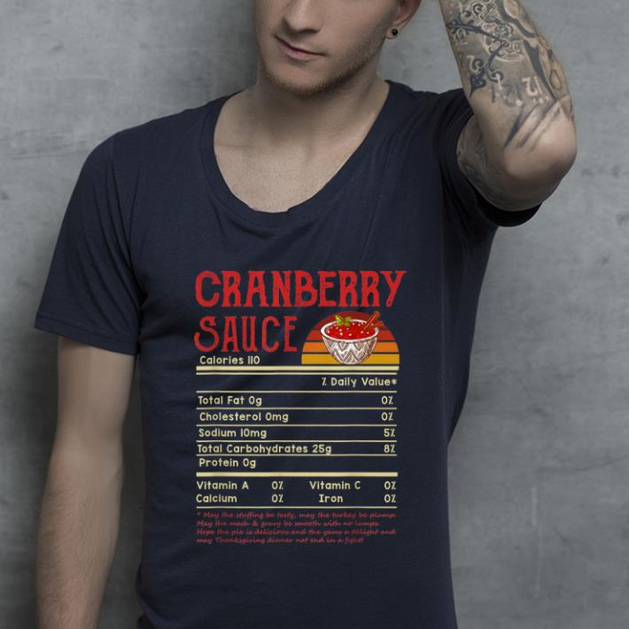 Awesome Mashed Potatoes Nutrition Facts Thanksgiving shirt