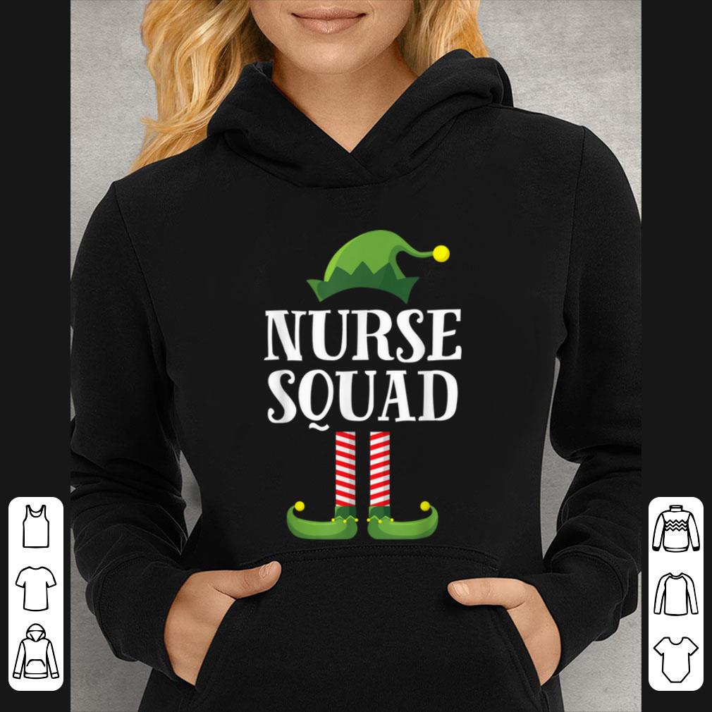 Awesome Nurse Squad Elf Matching Group Christmas Family Party Pajama shirt
