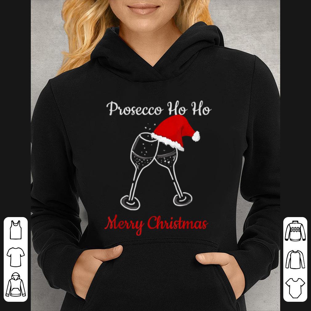 Awesome Prosecco Ho Ho Christmas Party Hat Champagne shirt