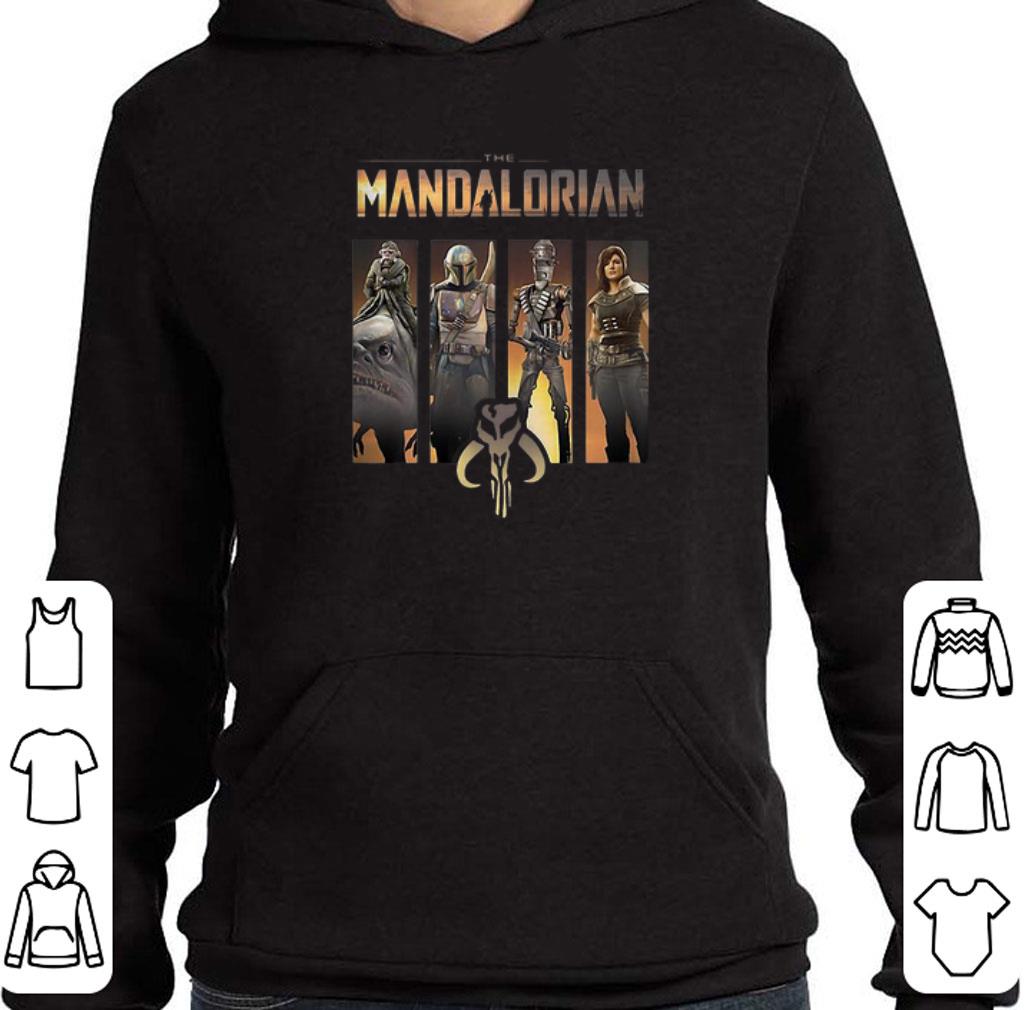 Awesome Star Wars The Mandalorian Group Line Up shirt