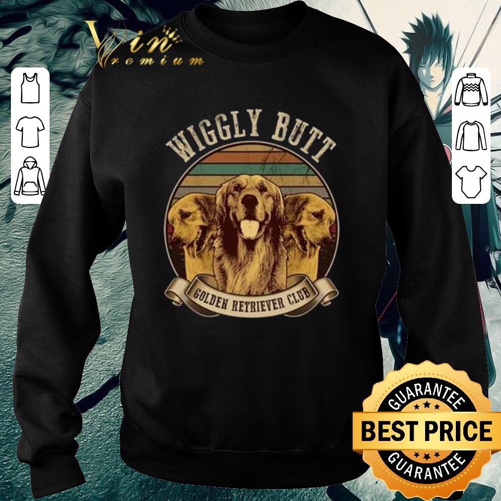Awesome Wiggly Butt Golden Retriever Club Vintage shirt 6 Awesome Wiggly Butt Golden Retriever Club Vintage shirt