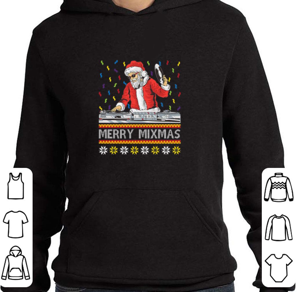 DJ Santa Merry Mixmas Christmas shirt