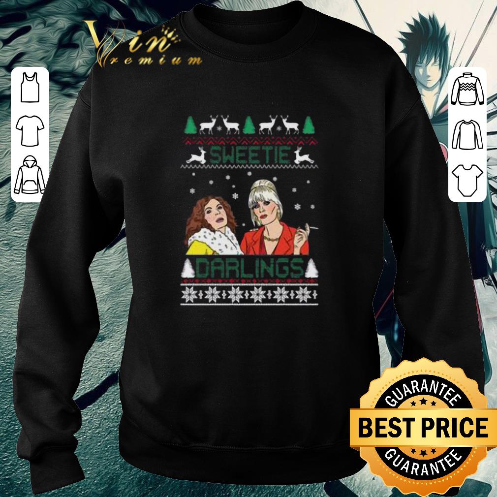 Funny Patsy And Edina Sweetie Darling Christmas shirt