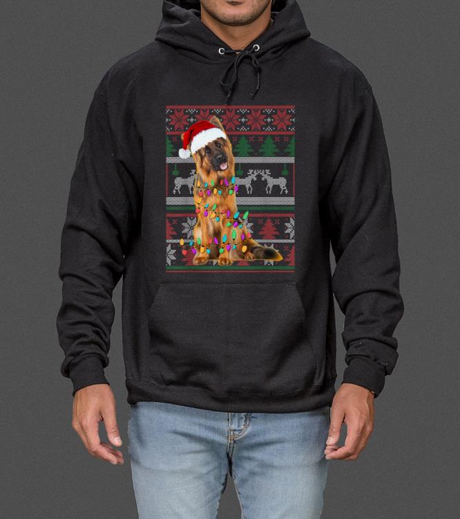 German Shepherd Ugly Sweater Christmas Gift sweater